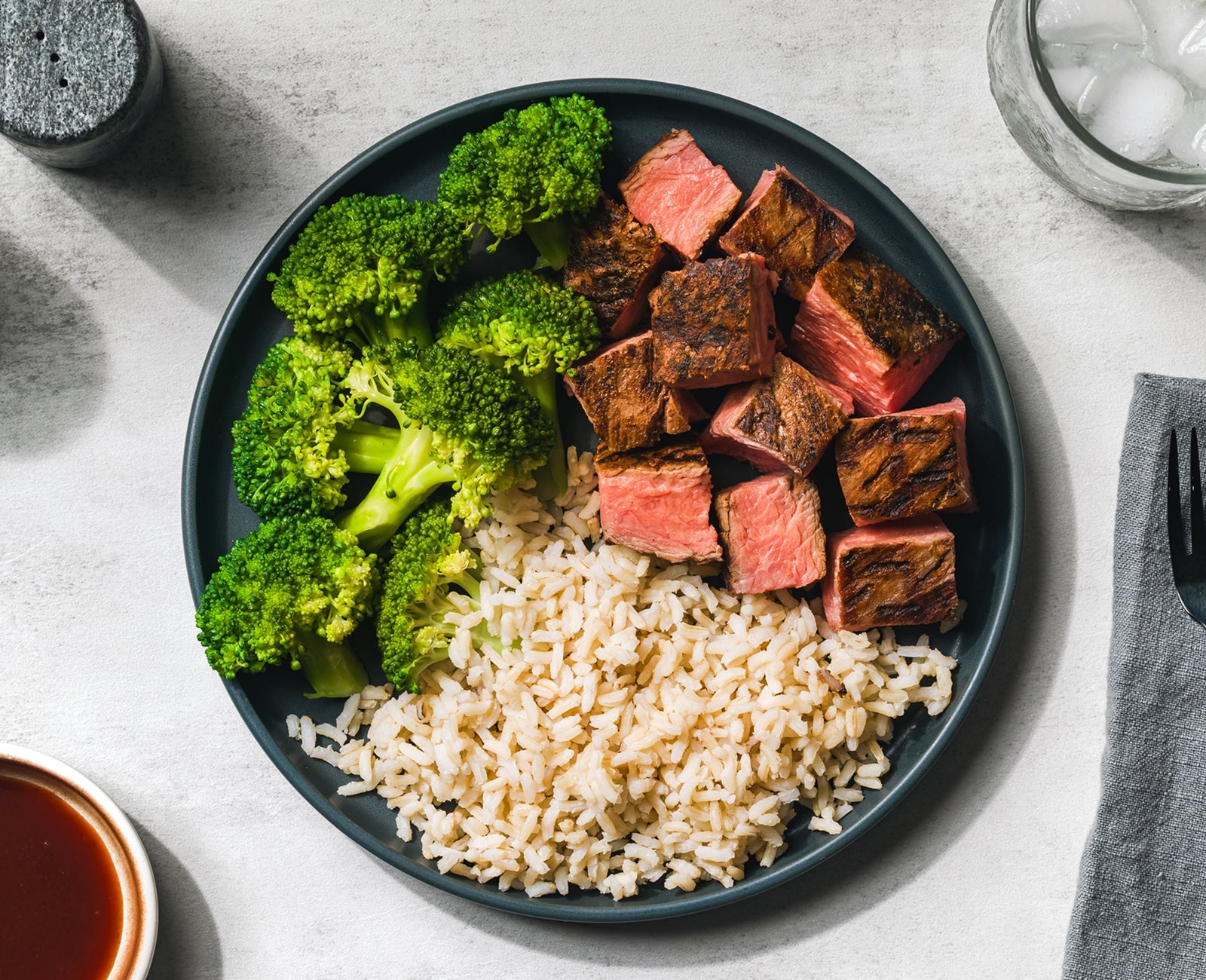 Steak, Broccoli & Brown Rice