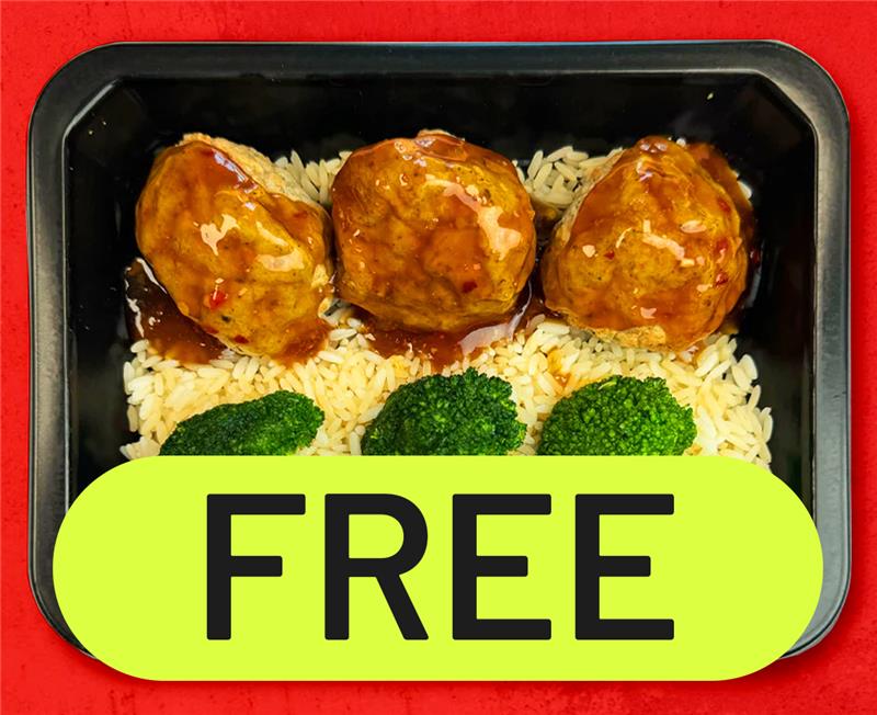 BF Gift General Tsos Turkey Meatballs